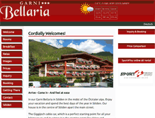 Tablet Screenshot of bellaria-soelden.at